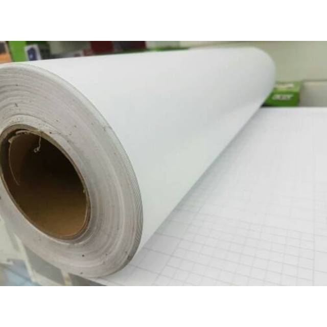 PLASTIK LAMINASI KANVAS / LAMINASI KANVAS 180 GRM  / COLD LAMINATING 24 IN