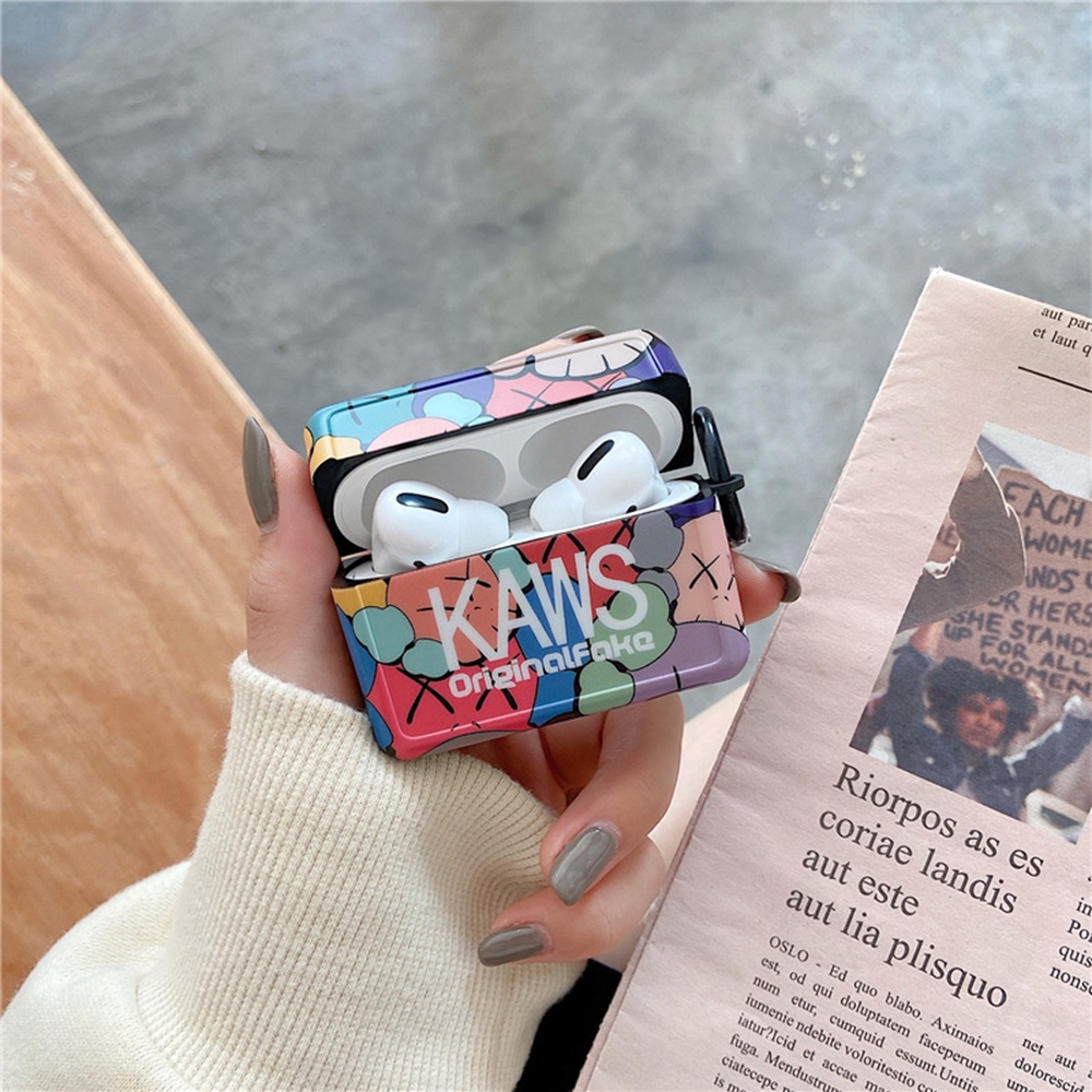 【COD Tangding】KAWS Color AirPods Pro Protected Soft Case 1 Apple 3 Bluetooth Wireless 2 Headphone Case