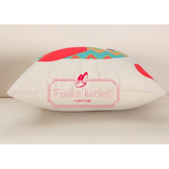 paket sarung bantal sofa motif gajah love isi 3pcs 45Ã£â€”45cm