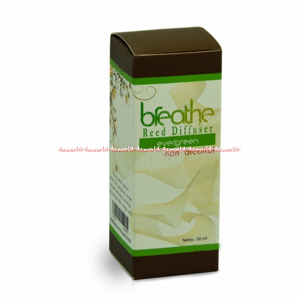 Breathe Reed Diffuser 50ml Aroma Essential Oil Minyak Terapi Aromaterapi Breath Minyak Aroma Teraphy Isi Ulang Refill Aromateraphy Model Stik