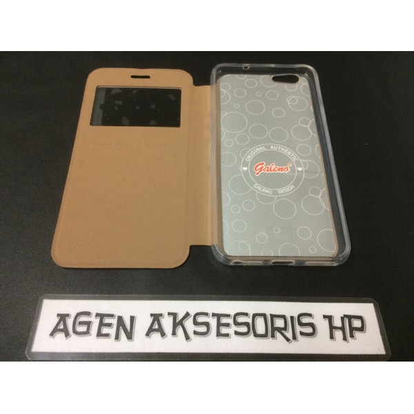 Flip Cover Oppo F1S A59 Leather Case / Sarung Hp F1 S Selfie Expert Aksesoris Smartphone Model Baru