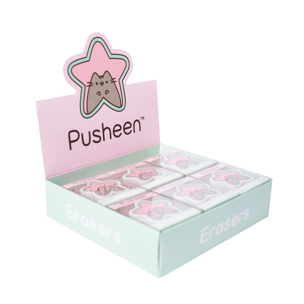 

Pusheen Star Erasers. Licensed Authentic Eraser. Local Seller.