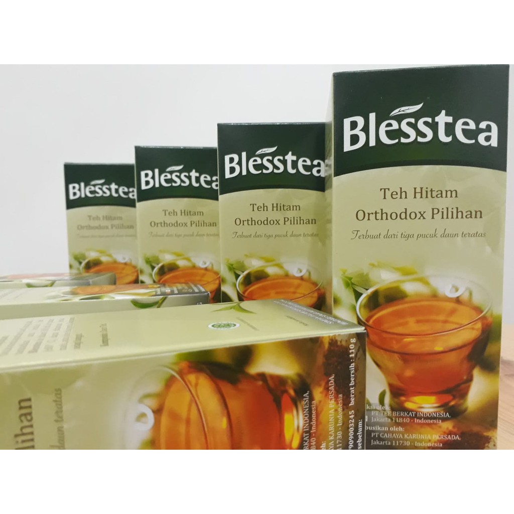 Blesstea Bless Tea Teh Hitam Termurah Di Shopee