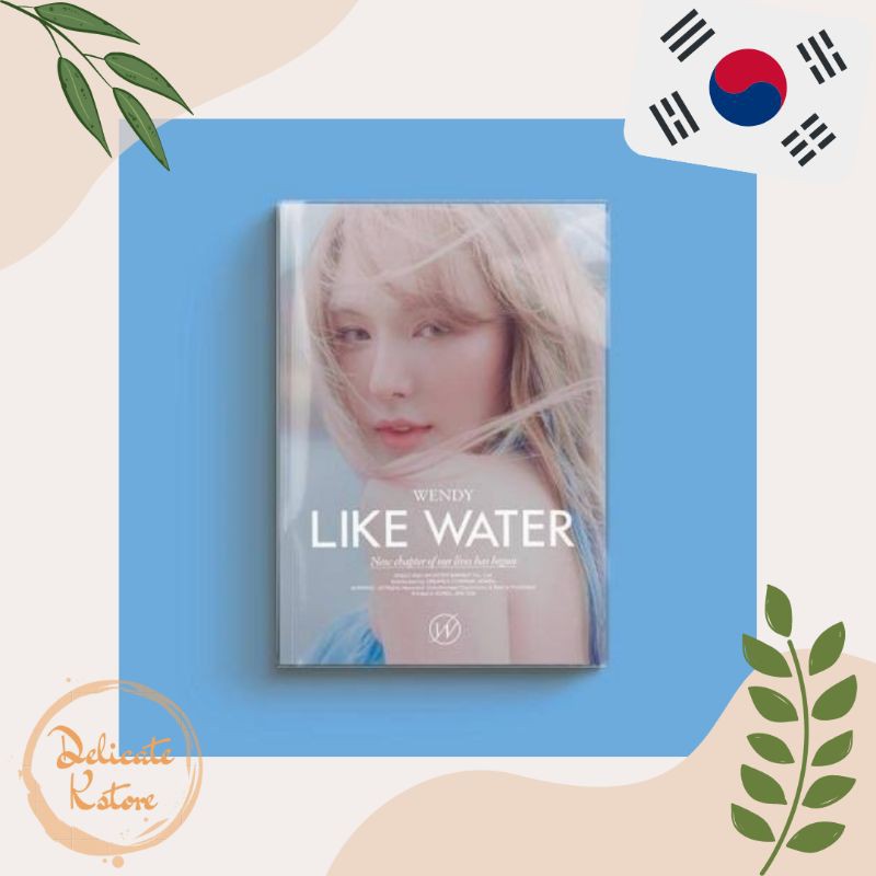 [READY] ALBUM WENDY - LIKE WATER (Photobook Ver.) TERMASUK POSTER