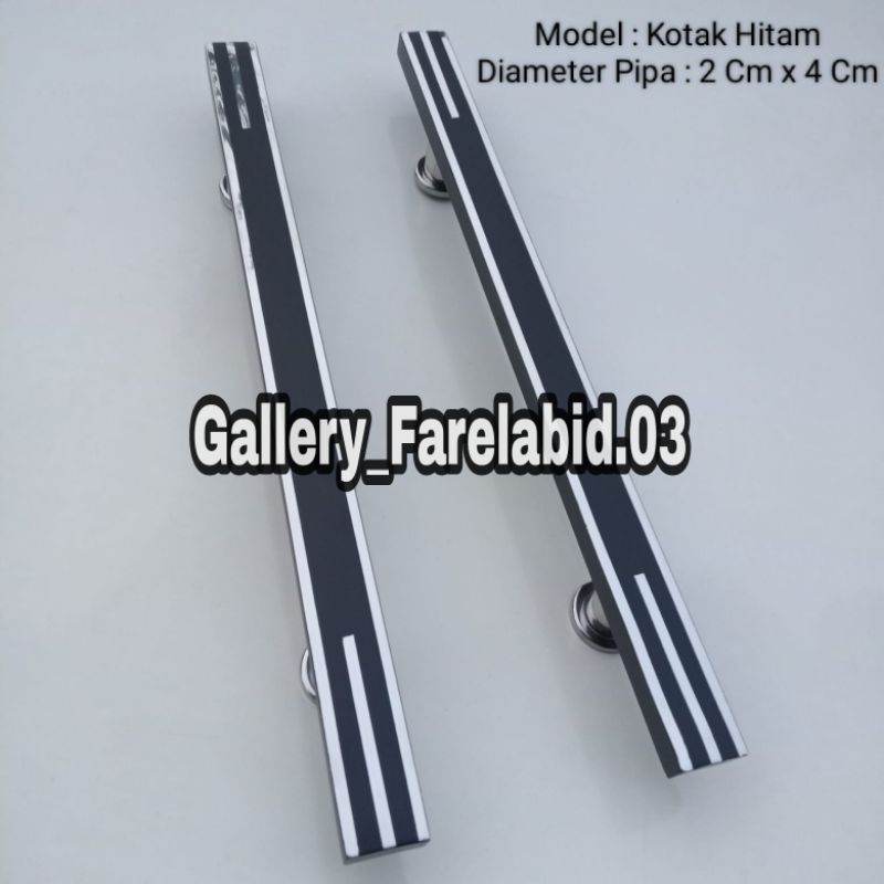 1 Meter Handle Pintu Rumah Stainless Steel 100 Cm Gagang Pintu 80 Cm Pegangan Pintu Kupu Tarung Tarikan Minimalis