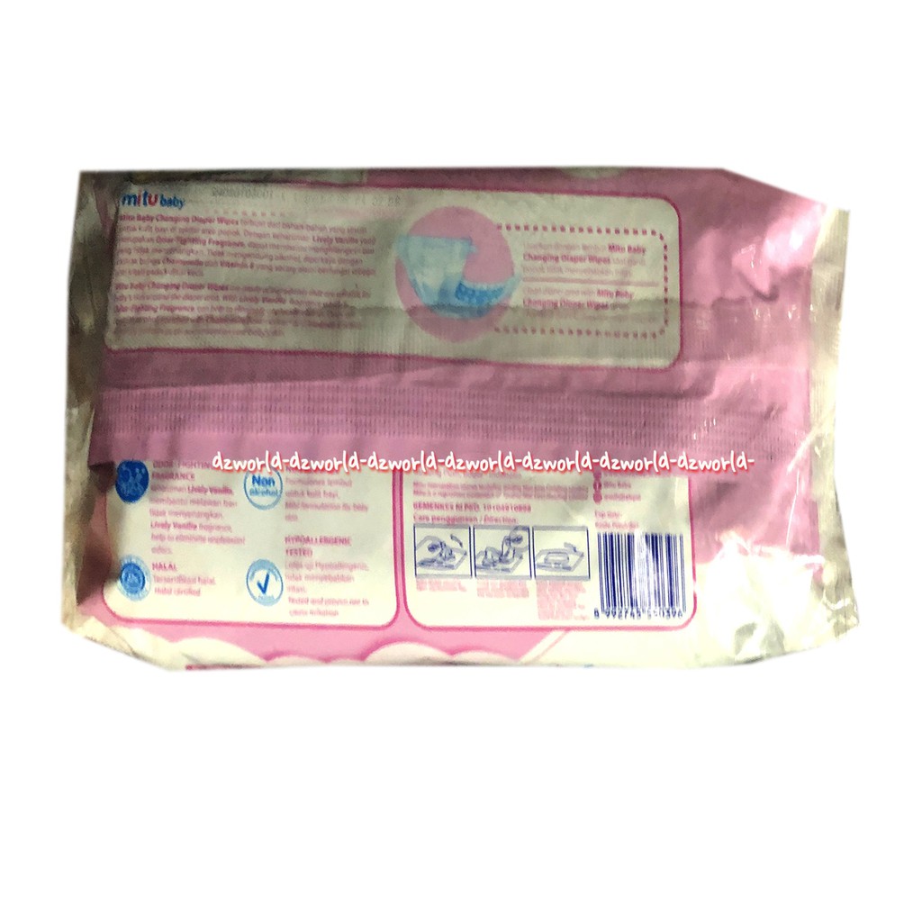 Mitu Baby  Tissue Changing diaper Wipes Promo Beli 1 Gratis 1