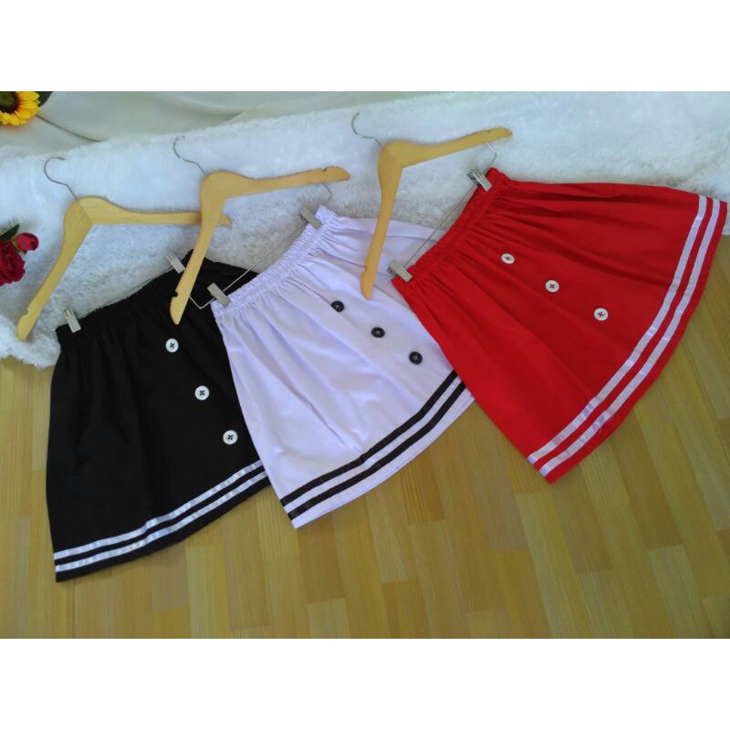 Tennis Button Skirt ~