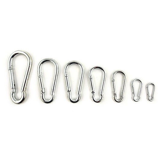 GYMTOP Metal Karabiner Mountaineering - 698 - Silver