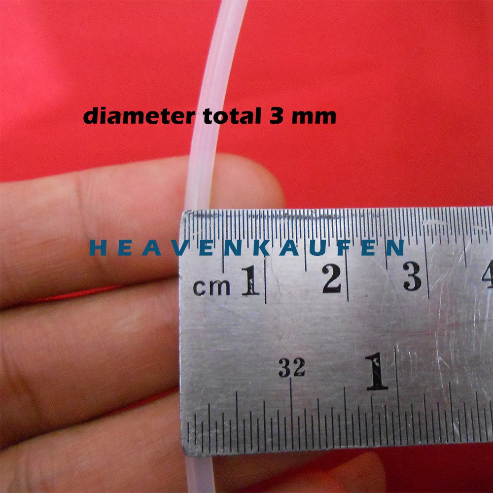 Piping / Pandepun Diameter Total 3 mm Diameter Lubang 1,5 mm Harga Per Rol