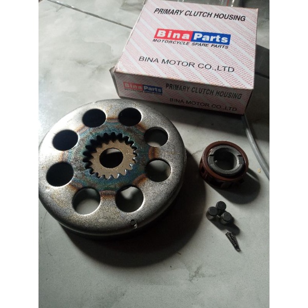 MANGKOK OTOMATIS KOPLING RUMAH KOPLING OTOMATIS GANDA +CAGE BENTENGAN MIMIS KOPLING SUZUKI SHOGUN LA