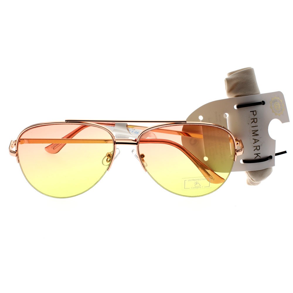 rimless aviator