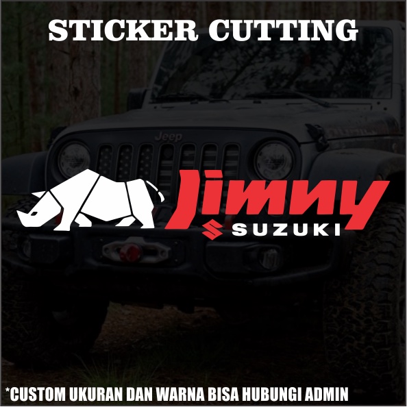 Sticker Cutting Jimny Suzuki