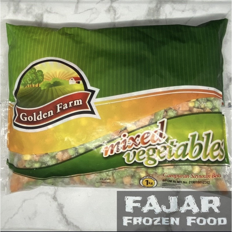 

Golden Farm Mixed Vegetables 1kg