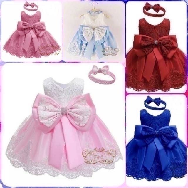 Feodora/Dress Pakaian Anak anak model brukat Griter import / PROMO DRESS CORRY KIDS / Dress Gaun anak anak / Dress Pakai anak wanita/