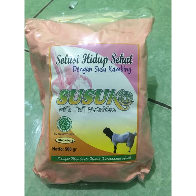 

Susu Bubuk kambing ETAWA STRAUBERY 500 MG MURAH