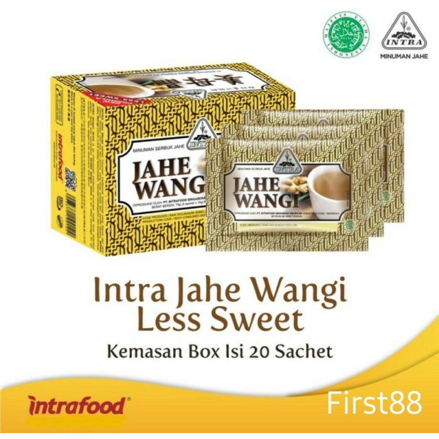 intra jahe wangi 20 sachet