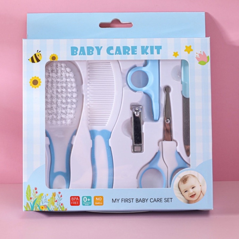 Baby Care Manicure Kit Set Perlengkapan Perawatan Gunting Kuku Sisir Bayi 10 in 1 / 6 in 1