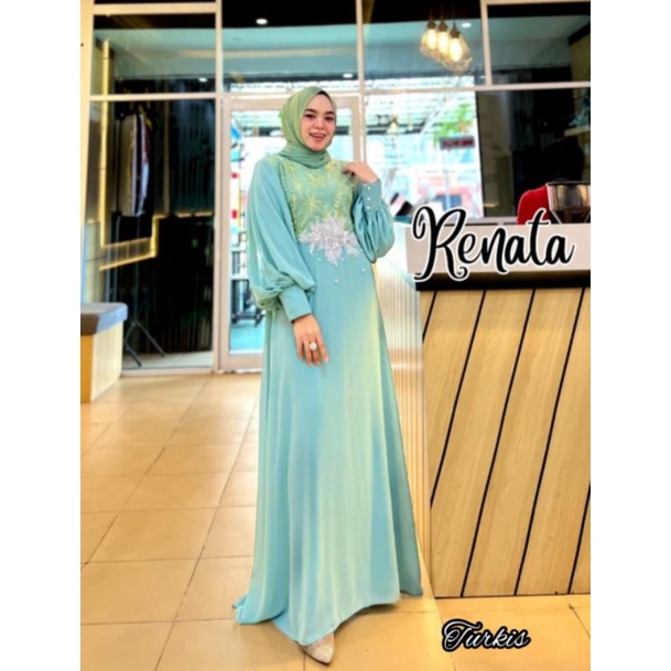 RENATA gamis pesta muslimah