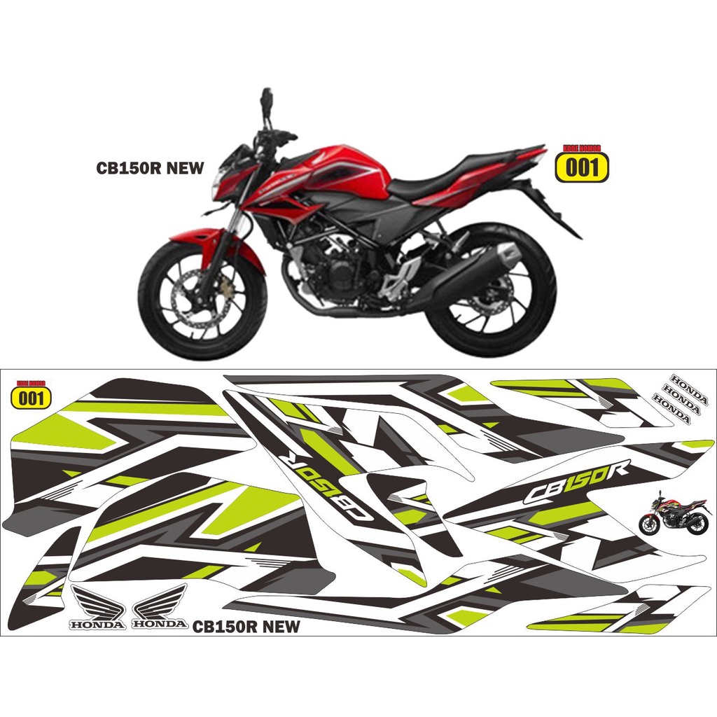 striping cb 150r new / decal cb 150r new / variasi cb 150r new