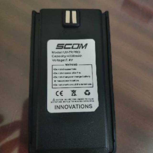 battery baterai batre SCOM UV7R PRO