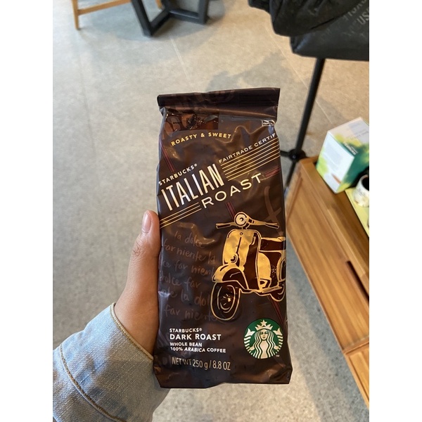 

Italian Roast Wholebean Starbucks Coffee
