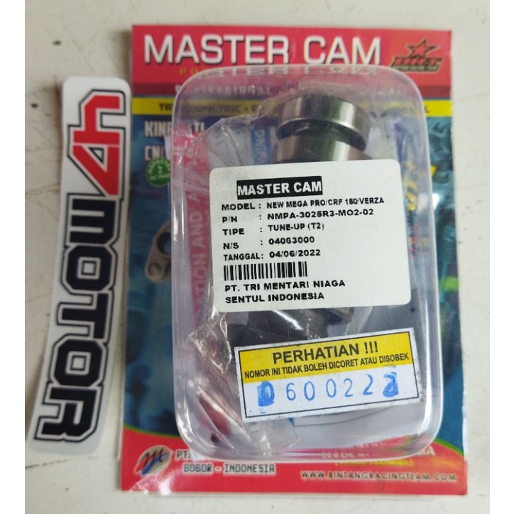 NOKEN AS MASTER CAM BRT ADS CRF 150 VERZA NEW MEGAPRO