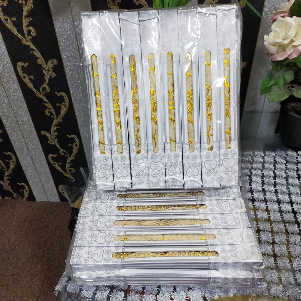 Ramadhan Termurah Promo 50 Pcs Souvenir Taplak Meja KARET Kemasan Box GOLD & SILVER Keren