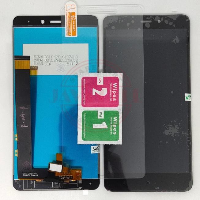 LCD TOUCHSCREEN  REDMI NOTE 4X MEDIATEK - NOTE 4 MEDIATEK - Hitam ZSF