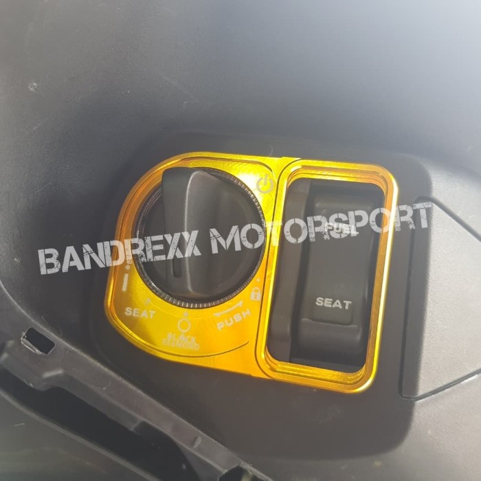 Cover Kunci Keyless Black Diamond For Honda PCX 150- ADV 150.