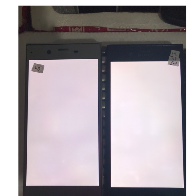Sony xperia XZ minus layar whitespoot