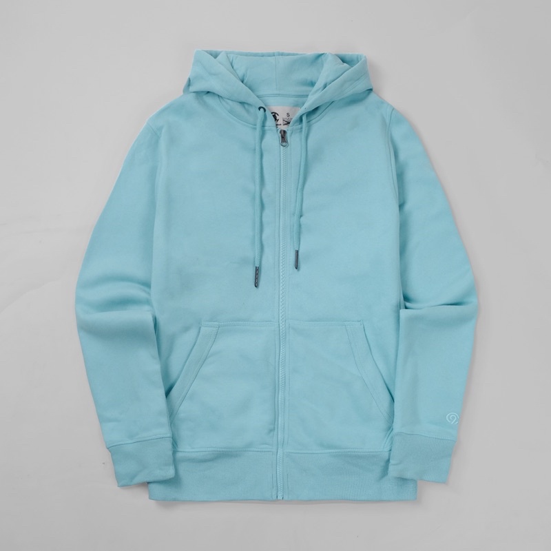 CHMPN C9 Fleece Full Zipp Hoodie Turqoise