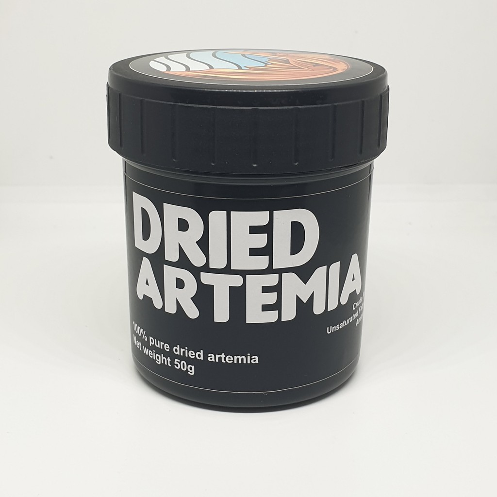 DRIED ARTEMIA PURE 100% 50 GRAM BY Fish Owner / BUKAN ARTEMIA DECAPSULE