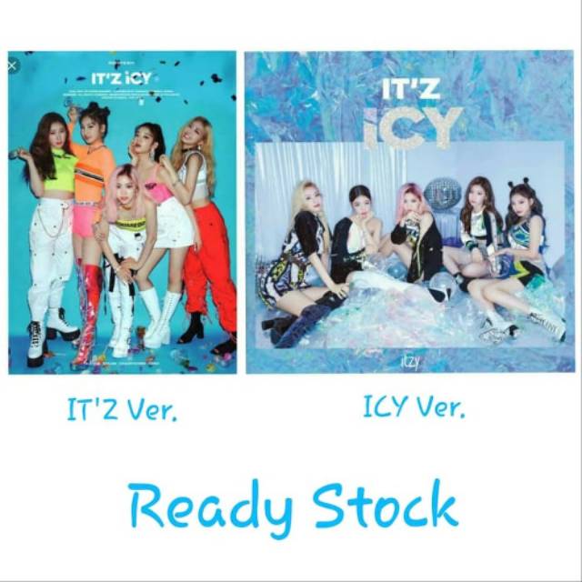 Unsealed album ITZY ICY fullset