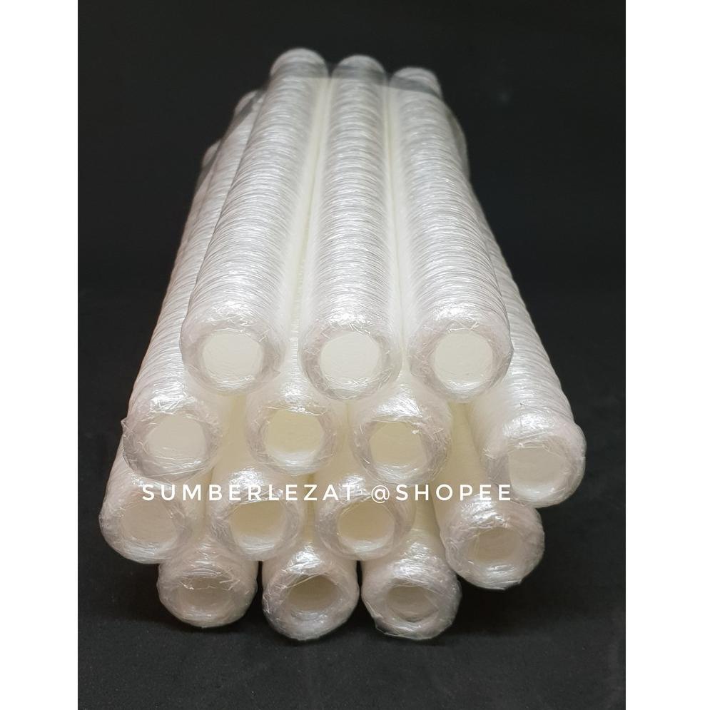 

[KODE NPDMT] 19 mm Clear - Casing Selongsong Sosis Plastik Polyamide Food Grade Halal
