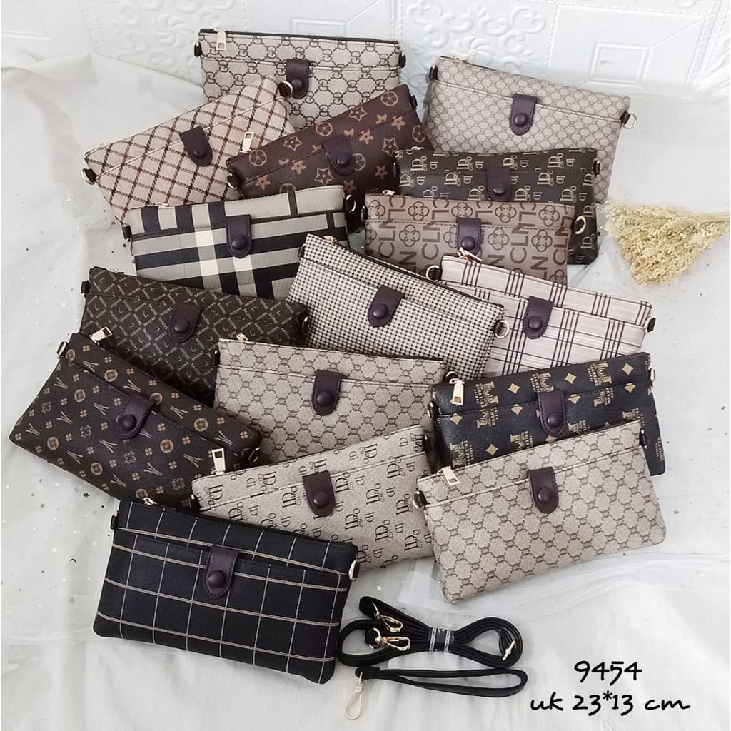 pouch hp slempang 9454 uk 23x13 cm import