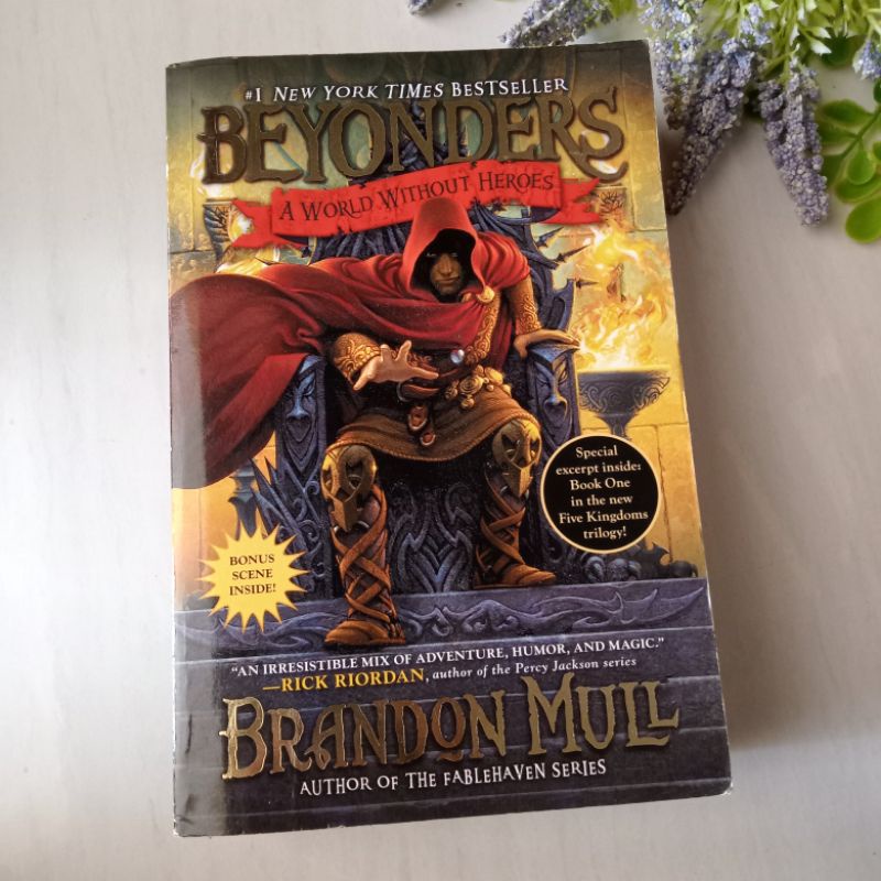 Buku Brandon Mull Beyonders A World Without Heroes Preloved Original Bahasa Inggris