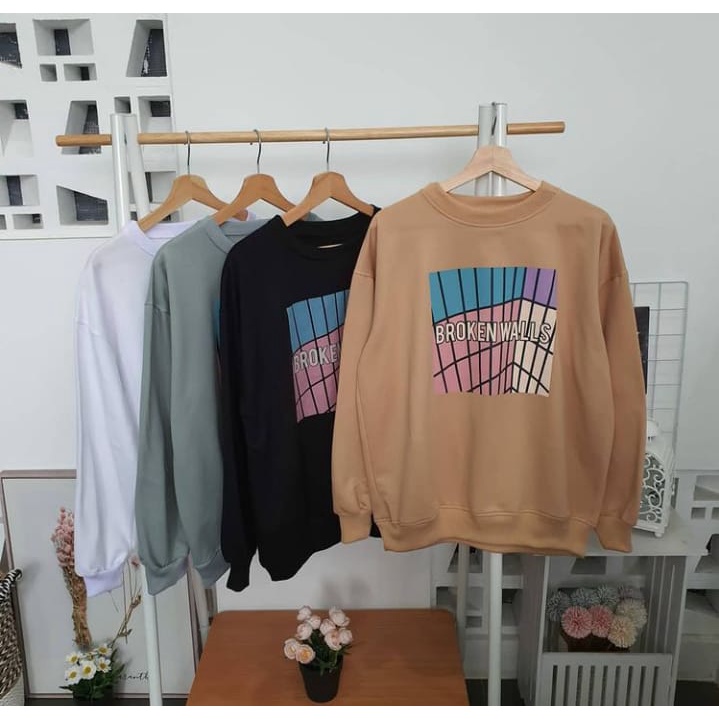Sweater Wanita/Pria Termurah Berkualita - Broken Wals