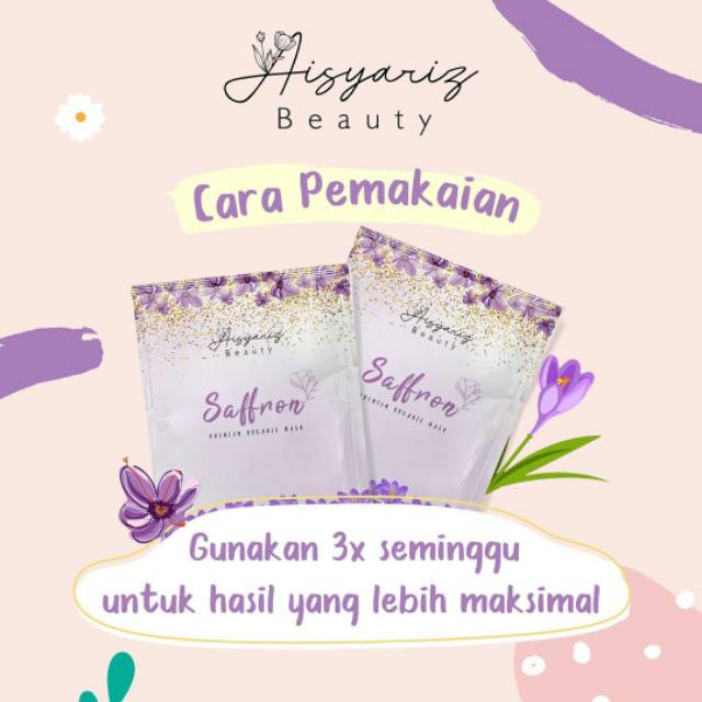 Facemask Saffron by Aisyariz Beauty