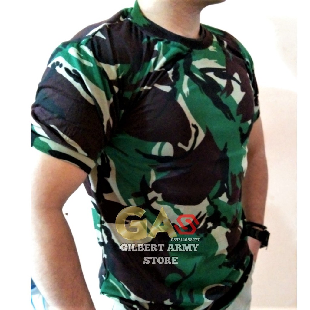 GILBERT ARMY STORE Kaos Loreng Malvinas Tni  Kaos Pria Army Promo Kaos Murah Grosir kaos Militer