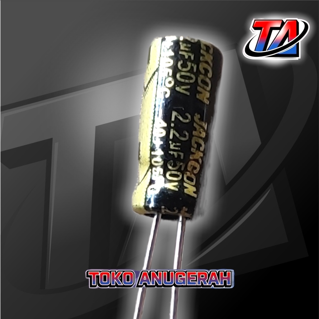 Kapasitor Elco 2.2uf 50V / 2.2uf50V