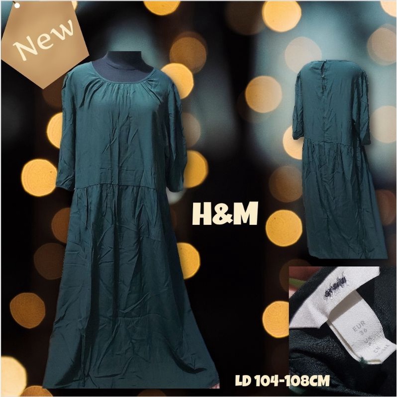 Dress H&M Puffy Sleeve Maxy