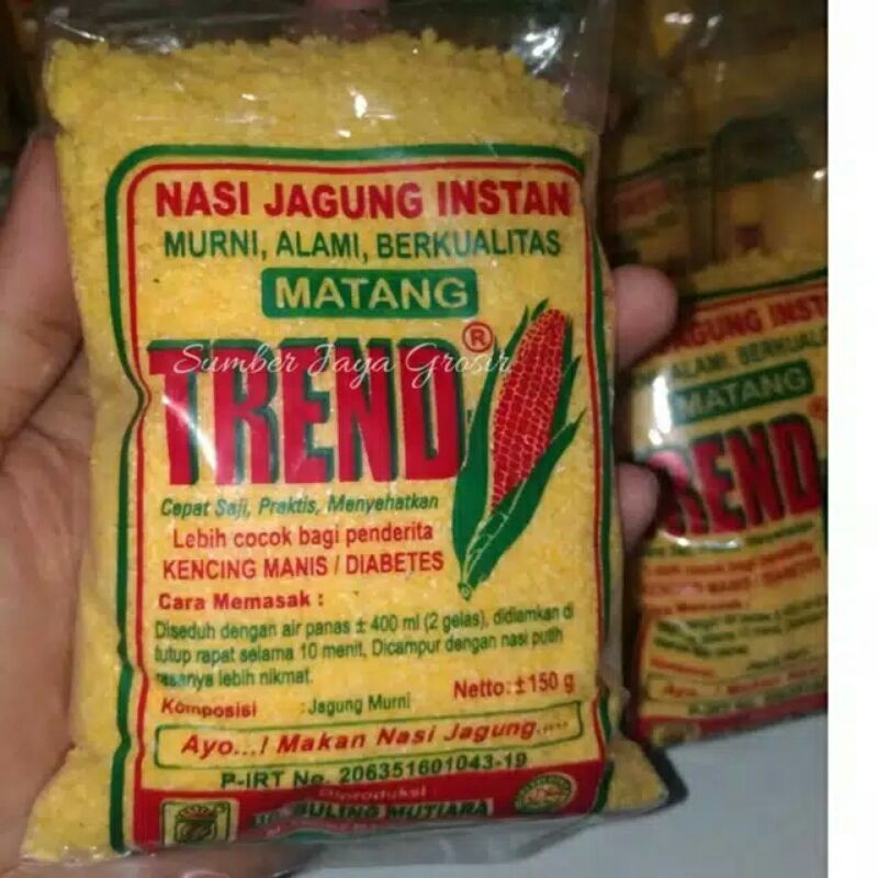 

sego jagung instan