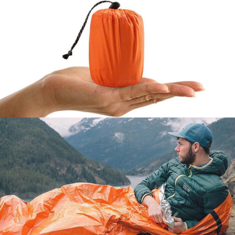 Outdoor First Aid Survival Emergency Tent Blanket Sleep Bag