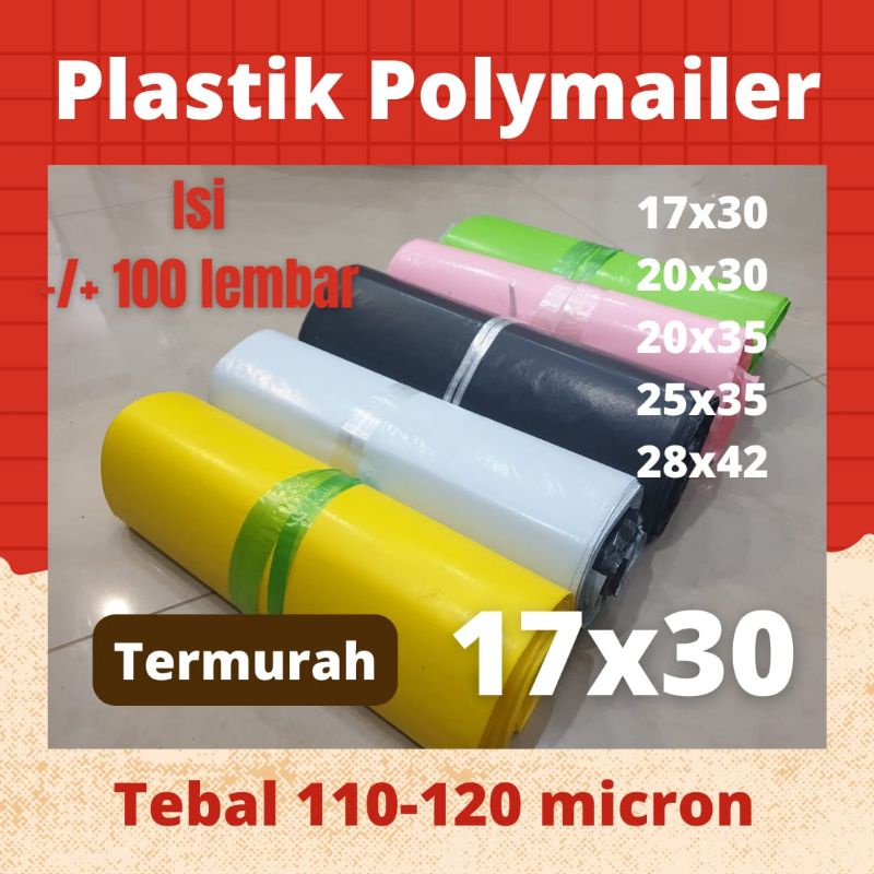 

[Termurah] plastik polymailer / plastik packing polymailer glossy / plastik packing isi 100 pcs / plastik packing polymailer / polymailer