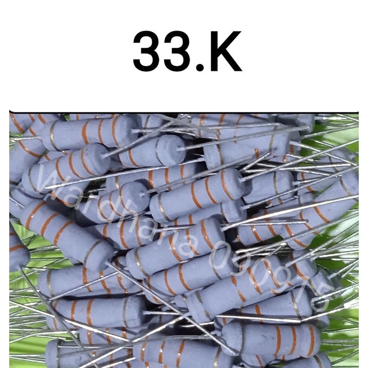 Resistor 33k 2 watt Resistor 2 watt 33 Kilo ohm