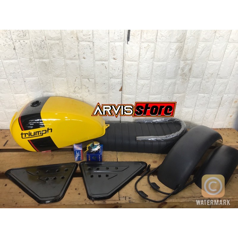 PAKET JAPSTYLE MEGAPRO MONOSHOCK TIGER SCORPIO GL THUNDER