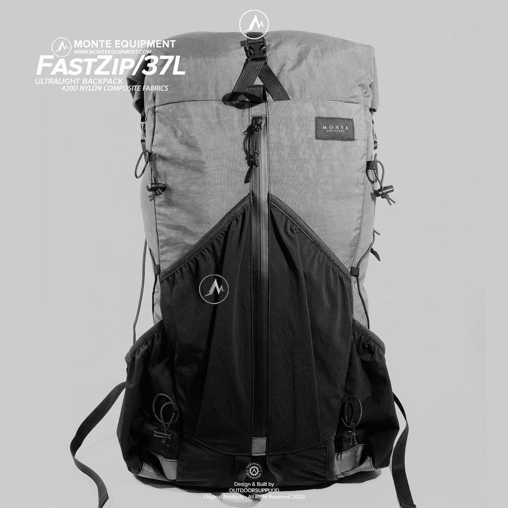 Tas Gunung Monte Fastzip 37L