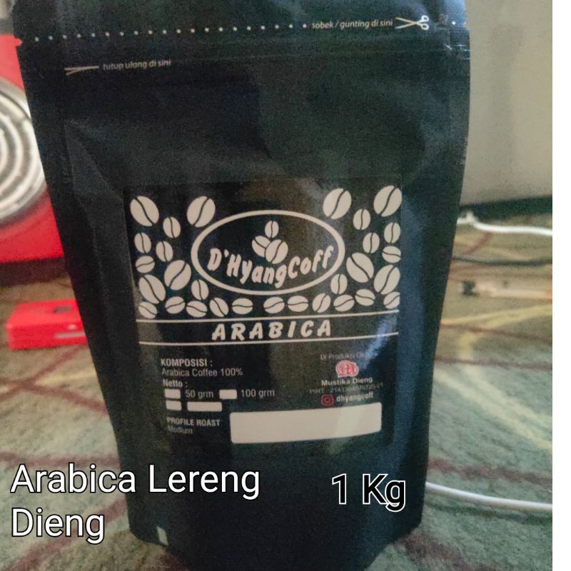 

Kopi Arabica Lereng Dieng 1kg