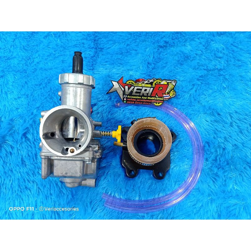 intake manipol satria 2tak plus karburetor pe 28 thailand