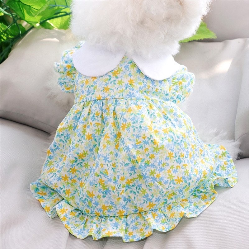 Mari flowery korea dress